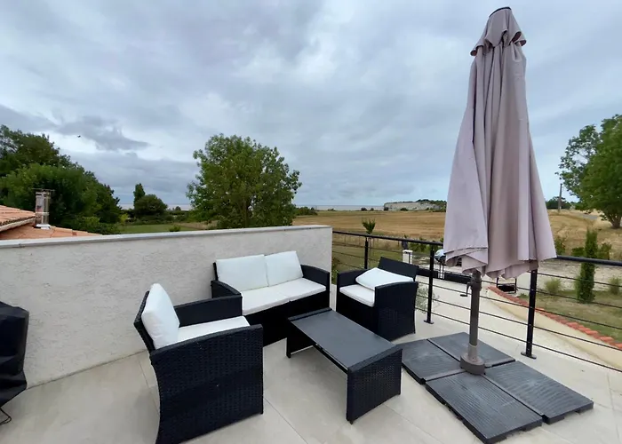 Apartmán Les Flots De Atypique Avec Vue Barzan