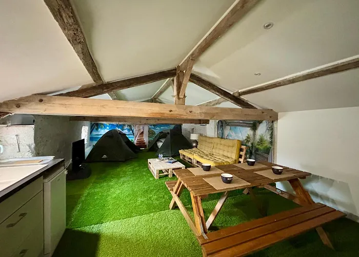 Apartmán Les Flots De Atypique Avec Vue Barzan