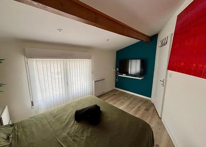 Apartmán Les Flots De Atypique Avec Vue Barzan